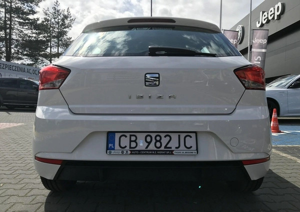 Seat Ibiza cena 44900 przebieg: 59150, rok produkcji 2018 z Oława małe 781